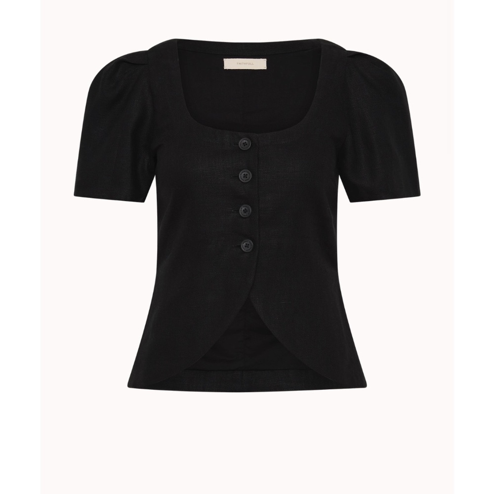 Faithfull The Brand Audrey Vest Black